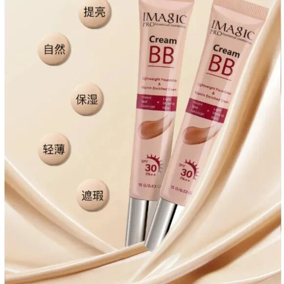 IMAGIC Lightweight Natural BB Cream Foundation SPF30 PA++Uneven Skin Ton… - Picture 11 of 12